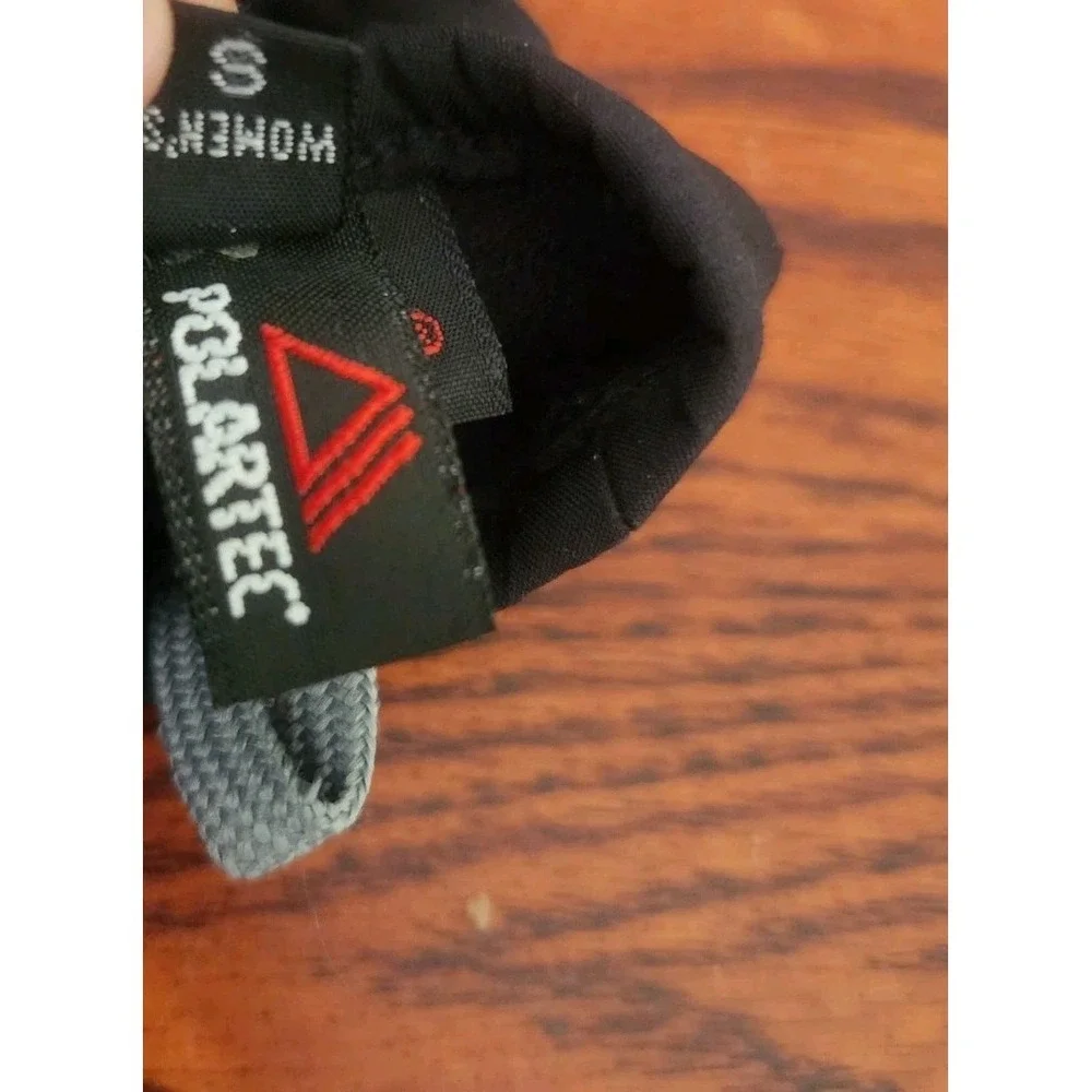 Womens REI Black Polartec Gloves Size Small Excellent Condition